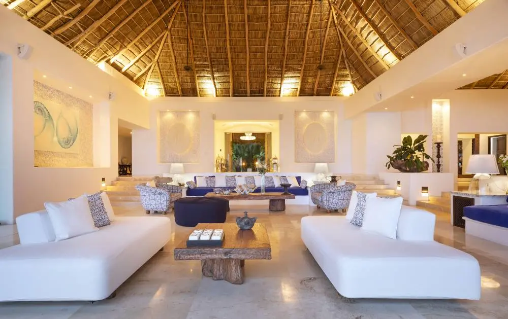 Casa-Aramara-Main-Living-Room-At-Night